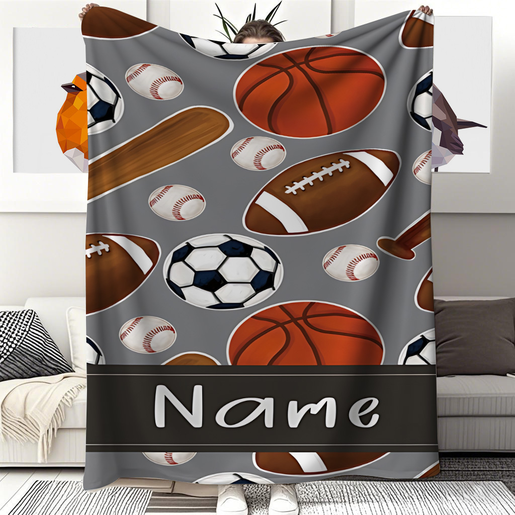 Sports Equipment With Names - Koc z własnym imieniem, szary, w