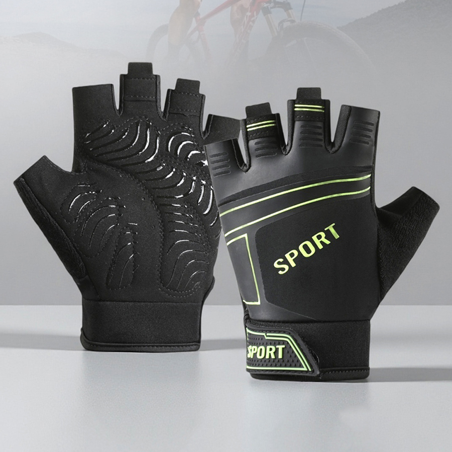 Sports Equipment With Names - Oddychające, antypoślizgowe rękawice sportowe do spinningu,