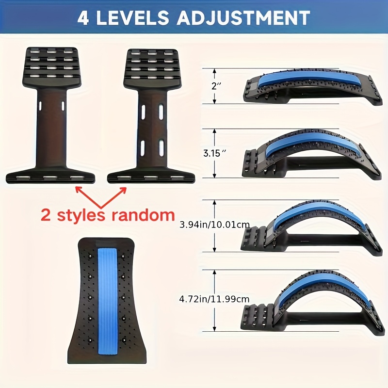 3-poziomowy rozciągacz pleców, – Sports Equipment For Home recenzja i cena
