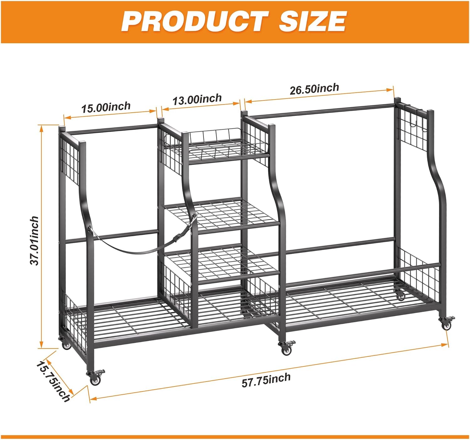 Organizer na torby golfowe, wy – Sports Equipment Organizer Rack recenzja i cena