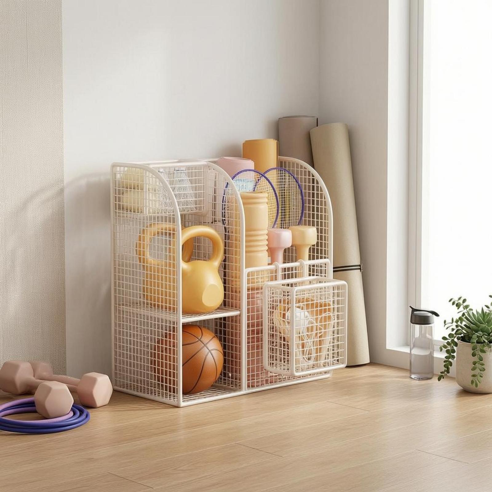 Wielosegmentowy metalowy wózek – Sports Equipment For Home recenzja i cena