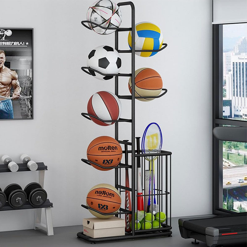 Stojak na piłki sportowe, kosz – Sports Equipment Organizer Rack recenzja i cena